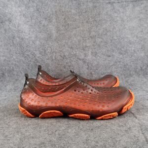 Wonder Nation Water Shoes Kids 2 3 Slip On Cushioned Jelly Orange Casual Summer